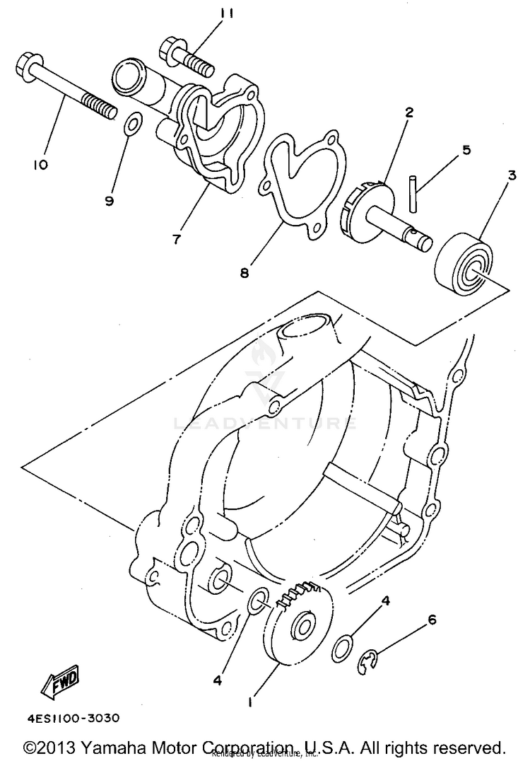 Water Pump Schematic