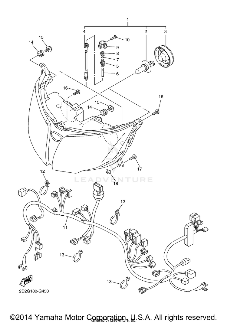 Headlight Schematic