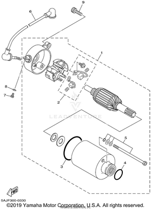 Starting Motor Schematic