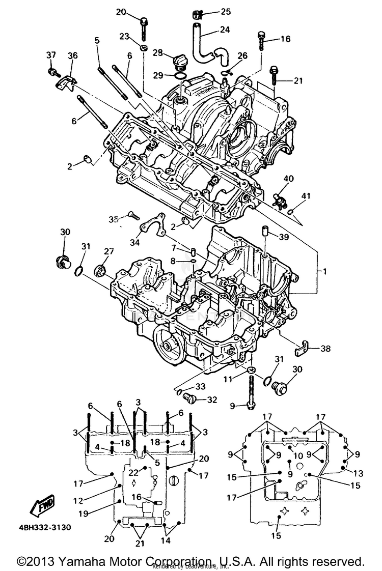 Crankcase Schematic