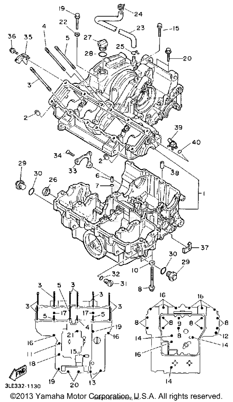 Crankcase Schematic