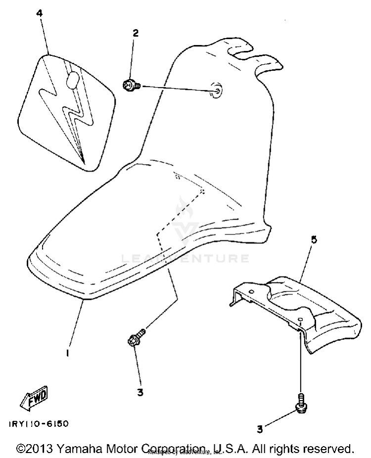 Front Fender Schematic