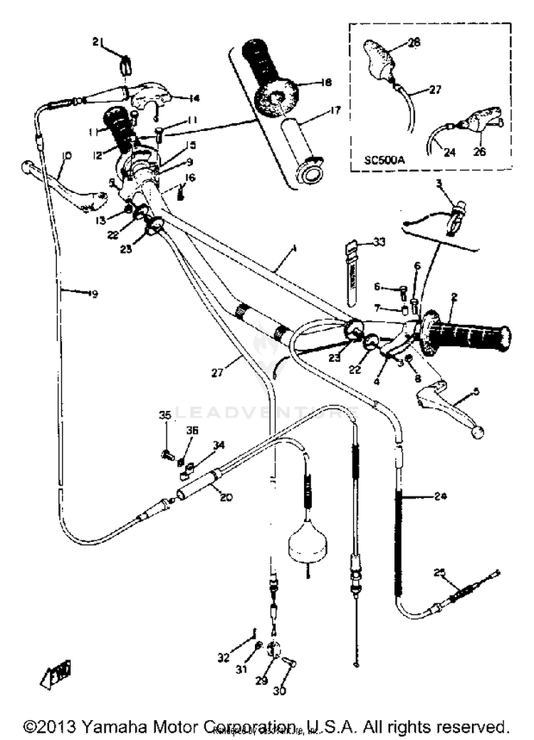 Handle - Wire Schematic
