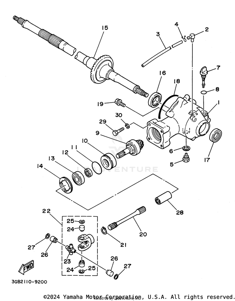 Drive Shaft Schematic