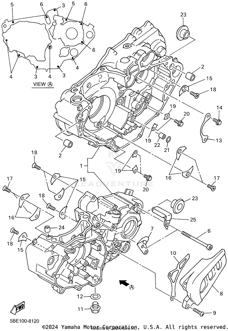 Crankcase Schematic