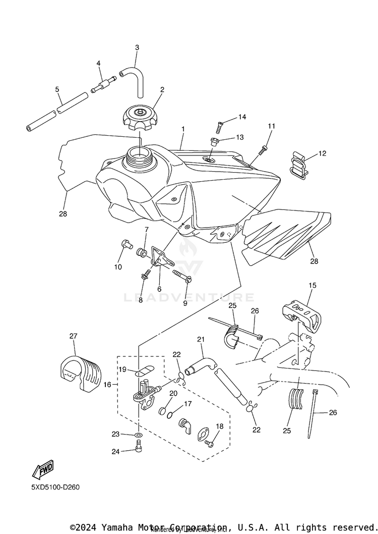 Fuel Tank Schematic