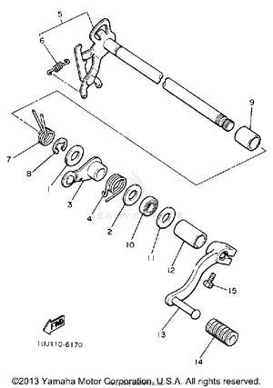 Shift Shaft Schematic