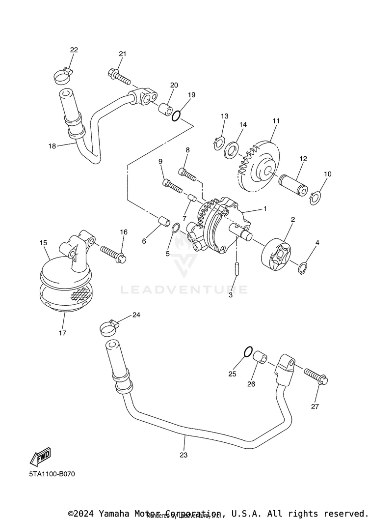 Oil Pump Schematic