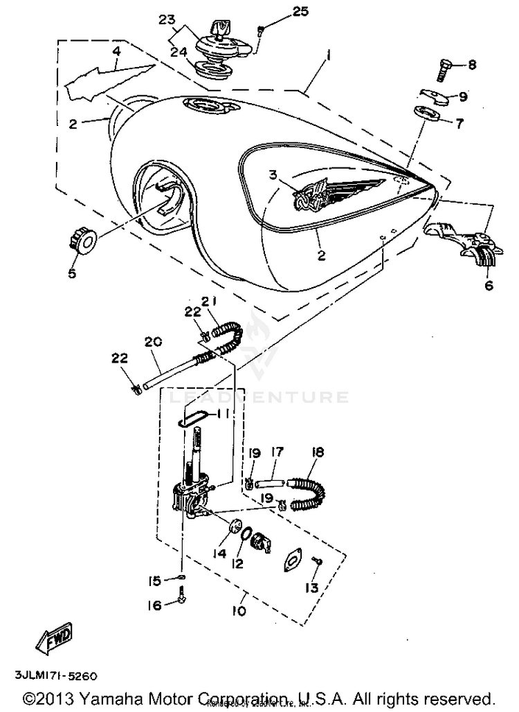 Fuel Tank Schematic