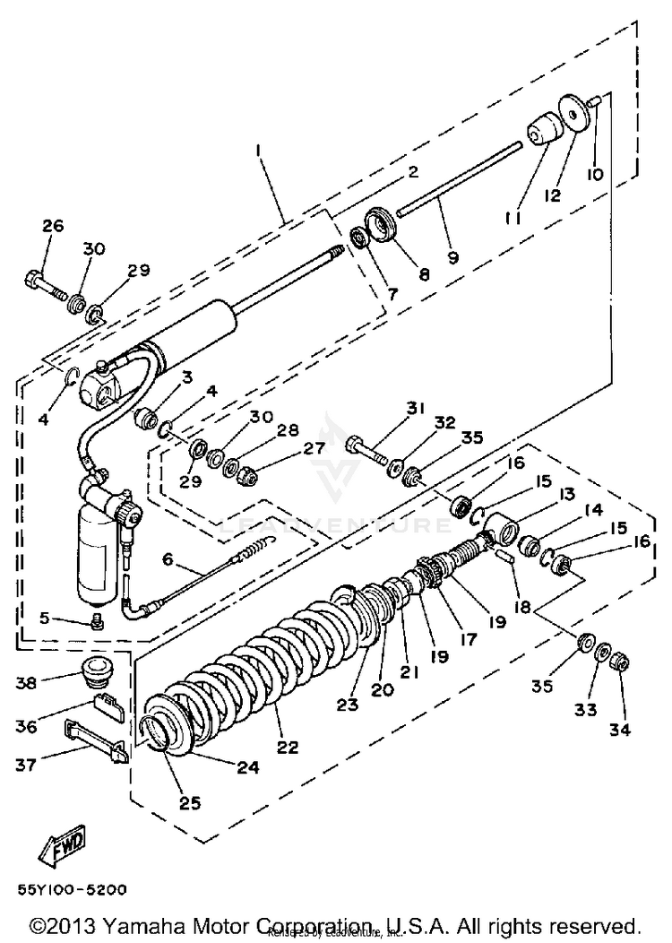 Rear Suspension Schematic
