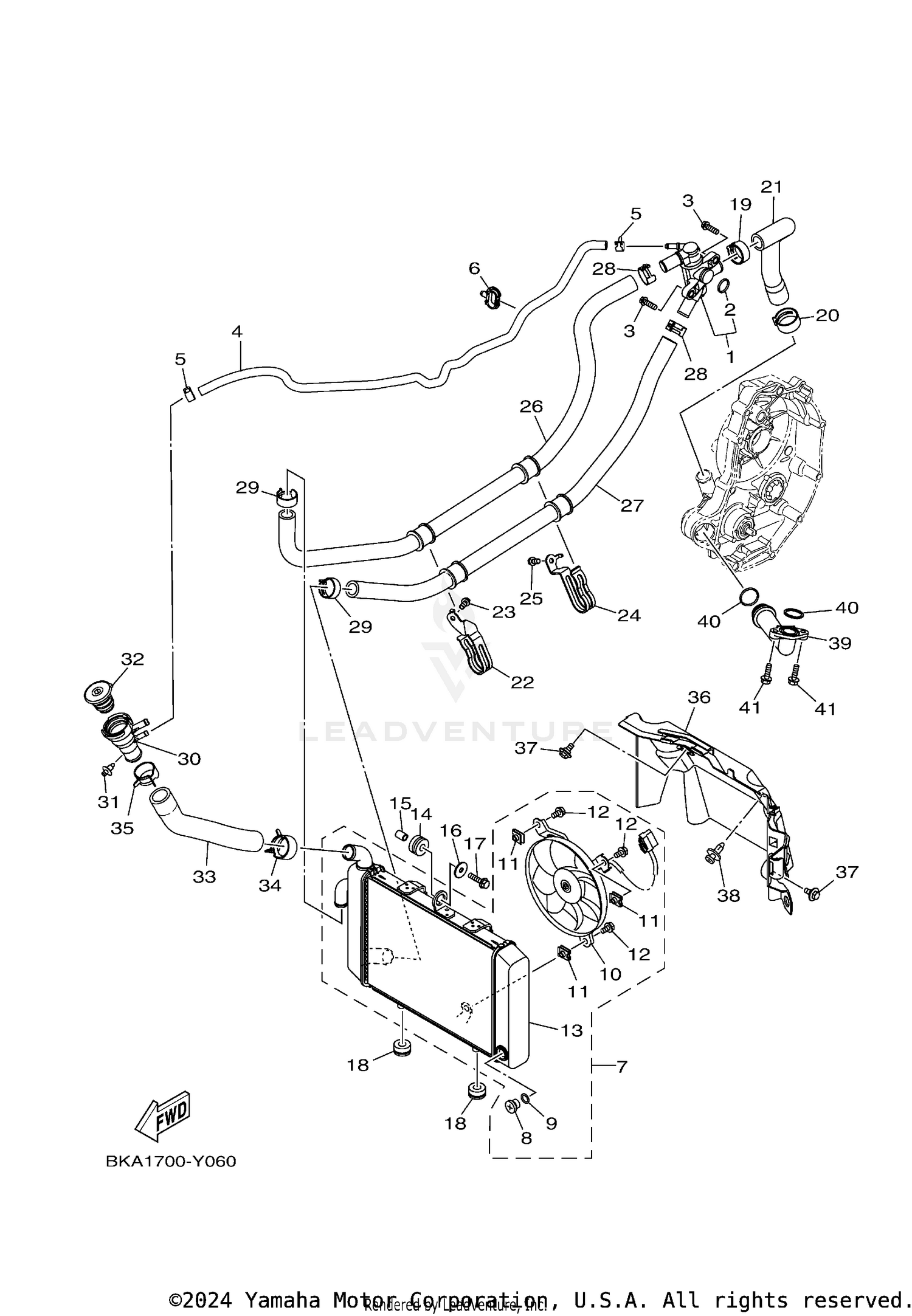 RADIATOR & HOSE