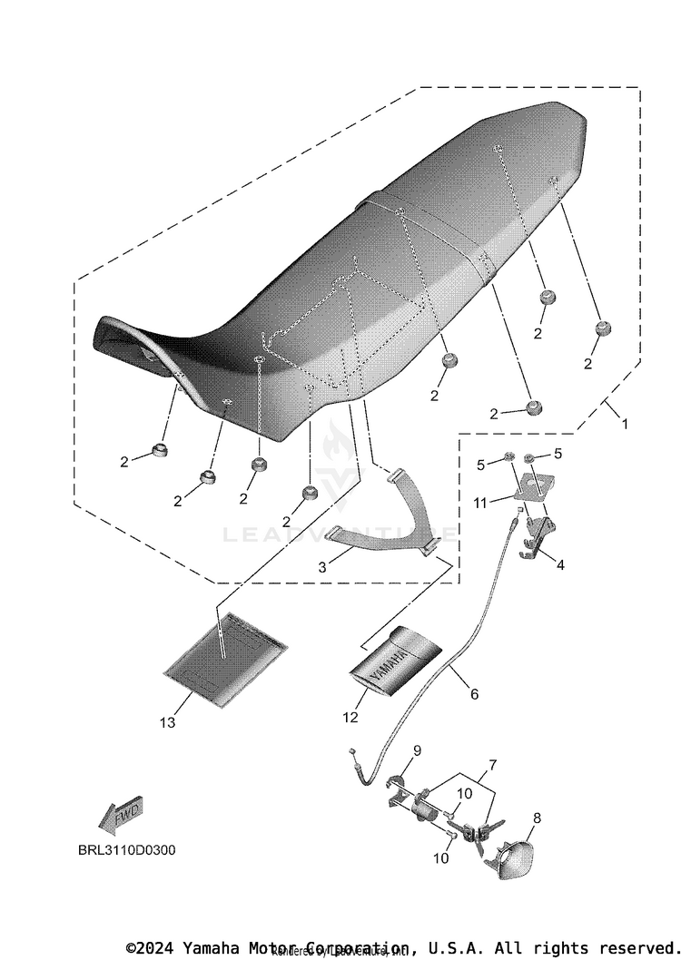 Seat TENERE 700 - XTZ7TCL - 2026 Schematic