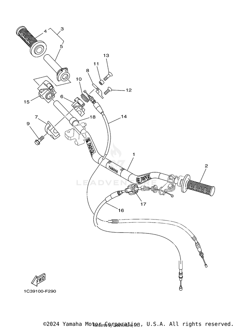 Steering Handle Cable Schematic