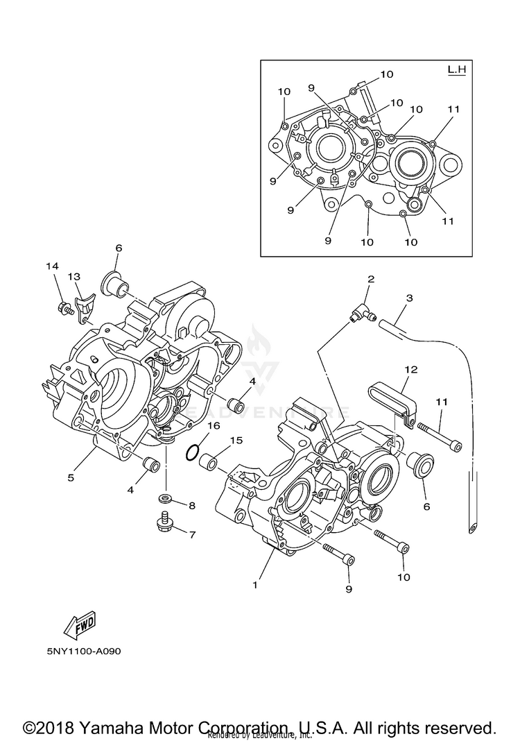 Crankcase Schematic