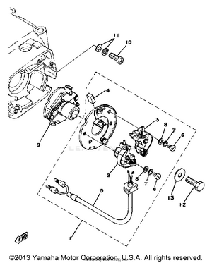 Contact Breaker Governor Schematic
