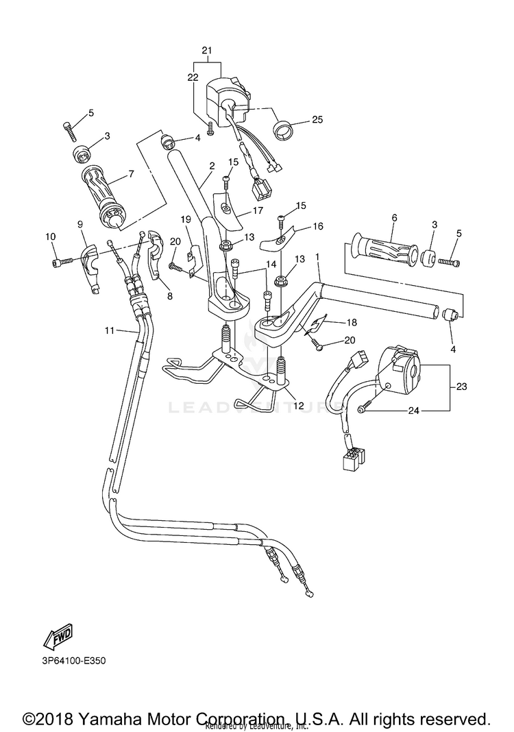 Steering Handle Cable Schematic