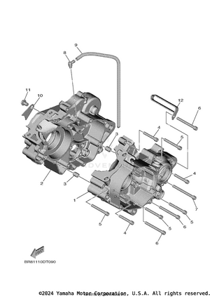 Crankcase Schematic