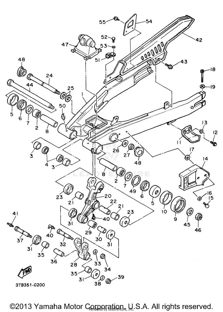 Rear Arm Schematic