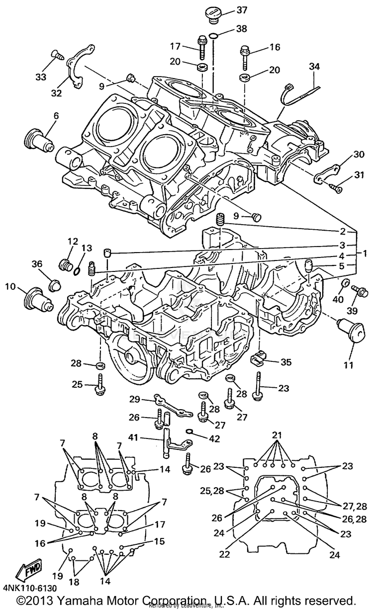 Crankcase Schematic