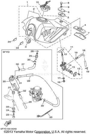 Fuel Tank Schematic