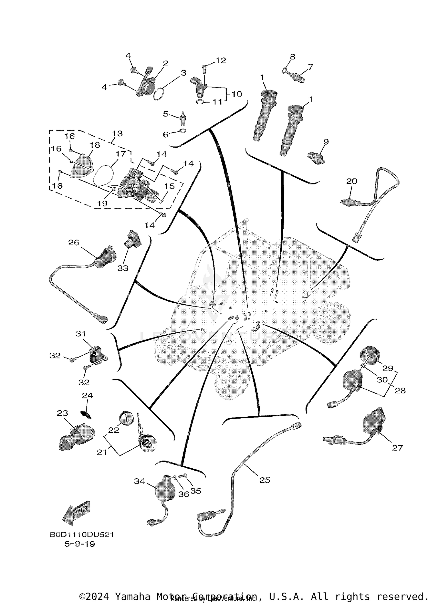 Assembly diagram