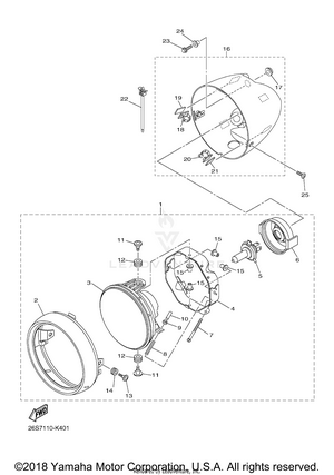 Headlight Schematic