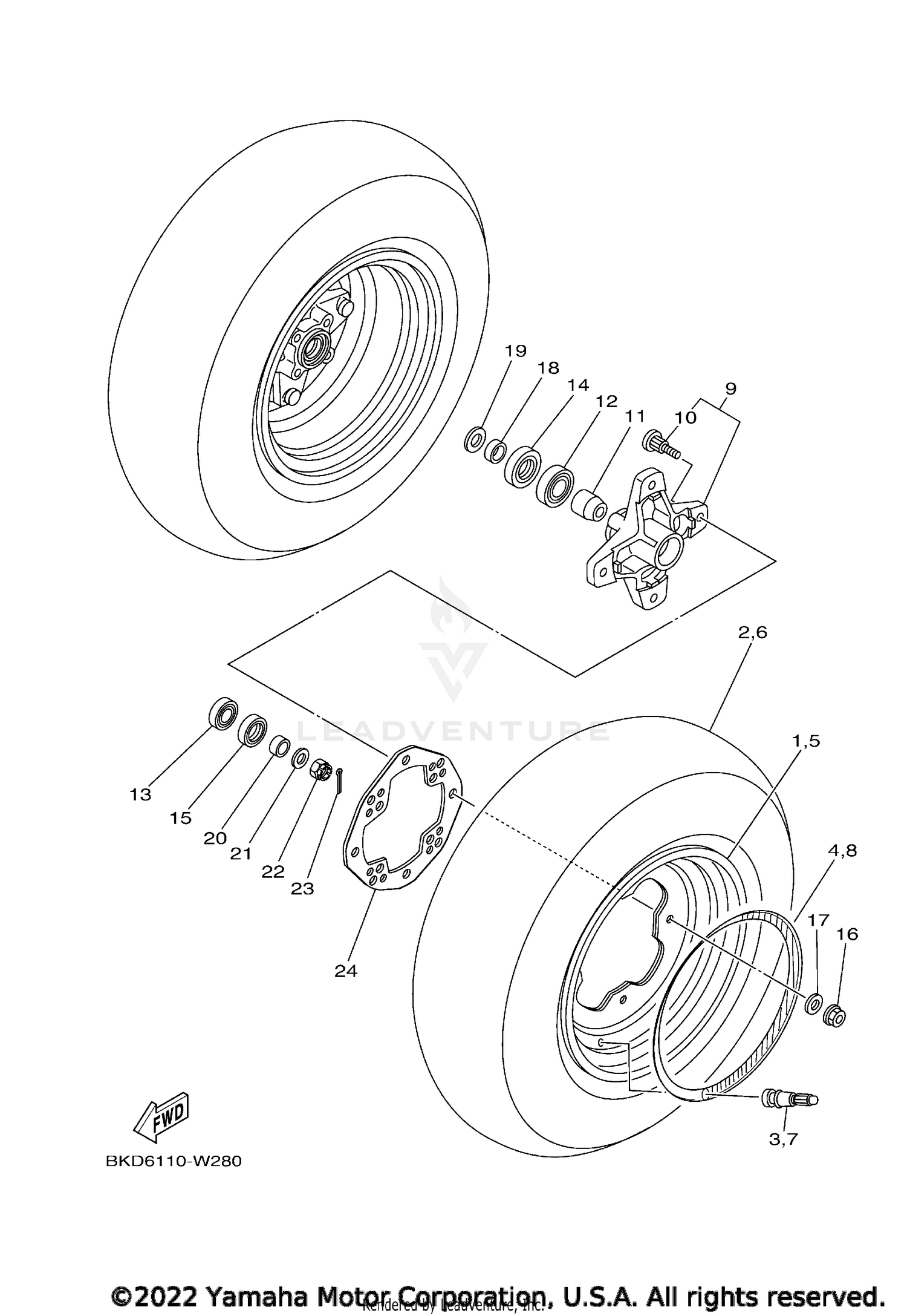 FRONT WHEEL