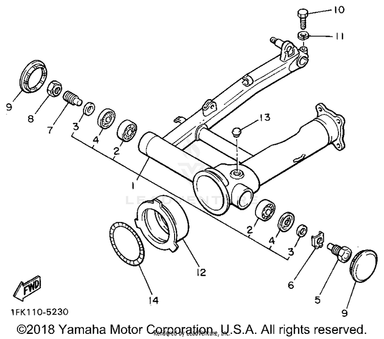 Rear Arm Schematic