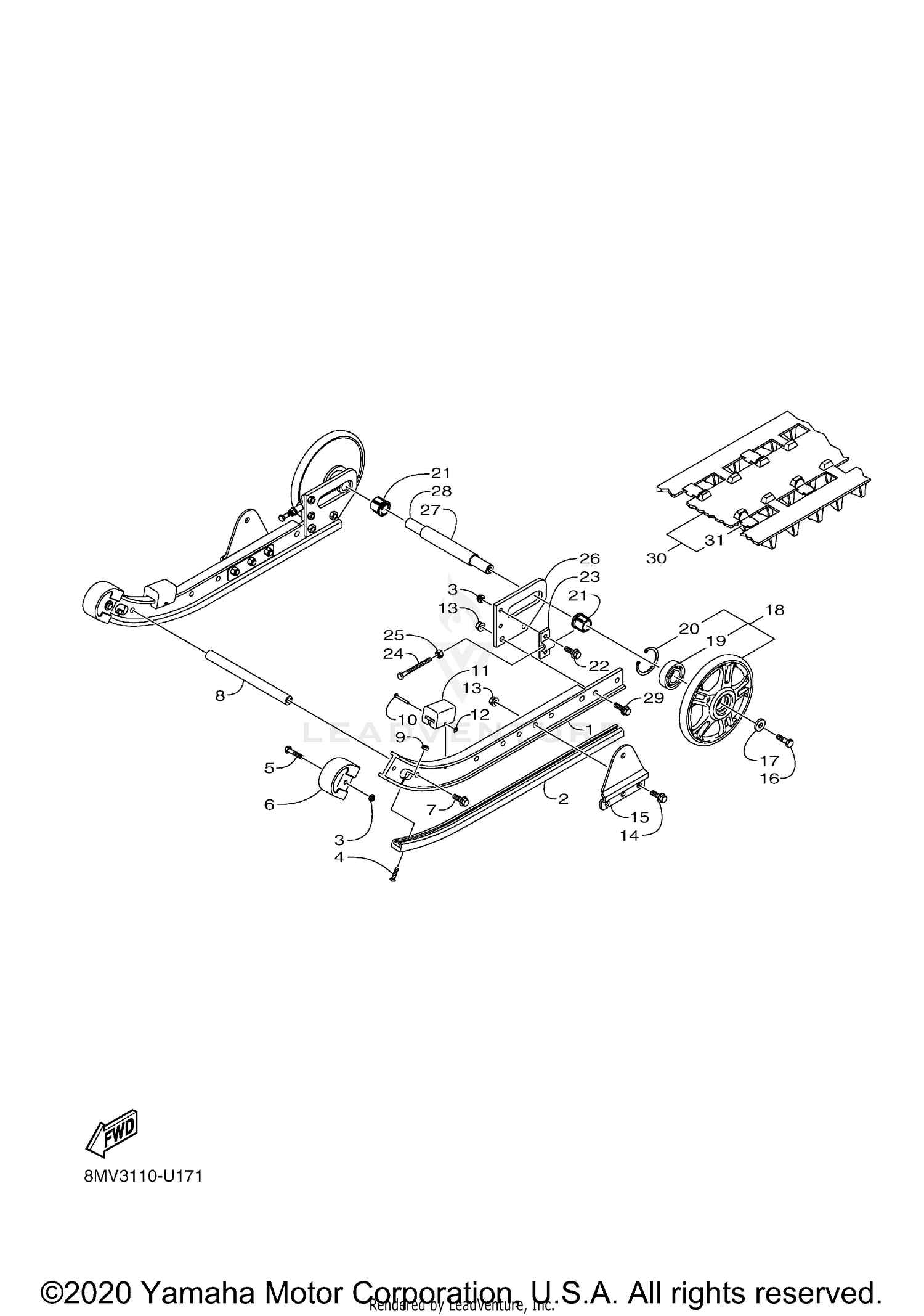 TRACK SUSPENSION 1
