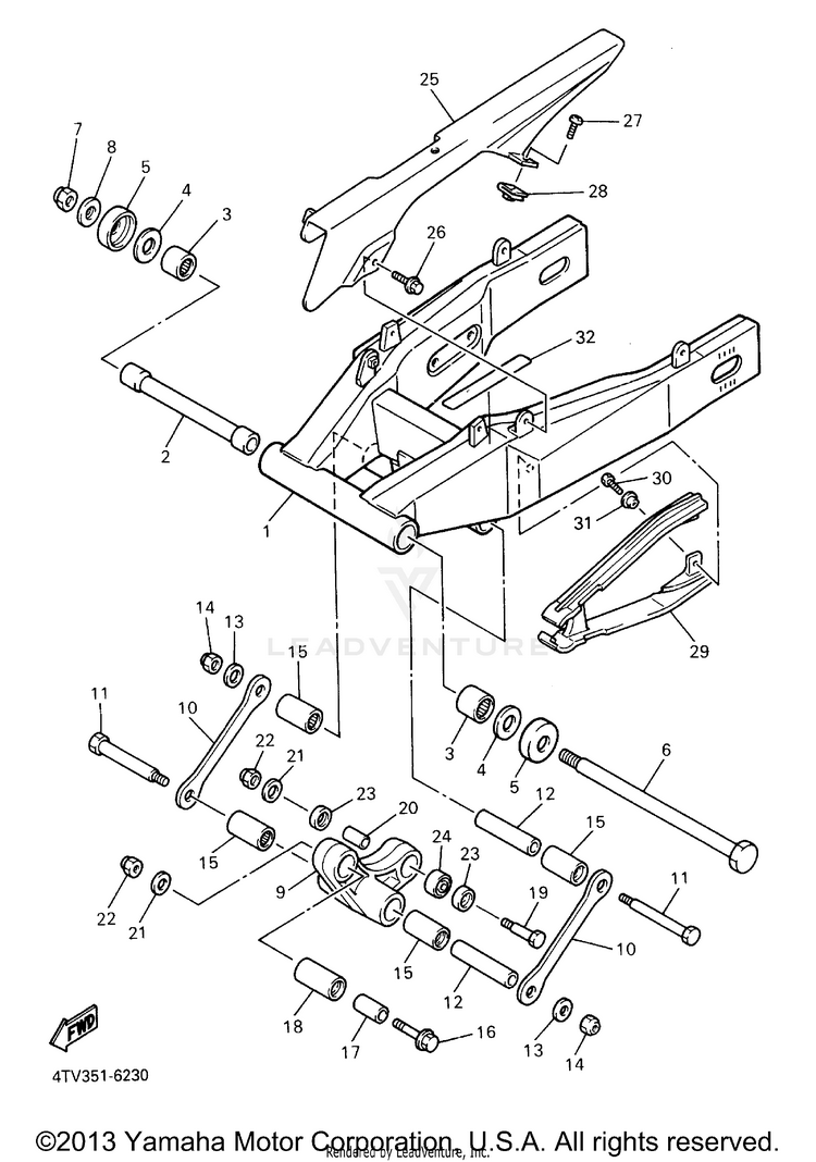 Rear Arm Schematic