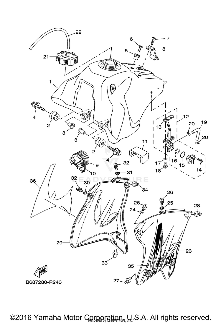 Fuel Tank Schematic