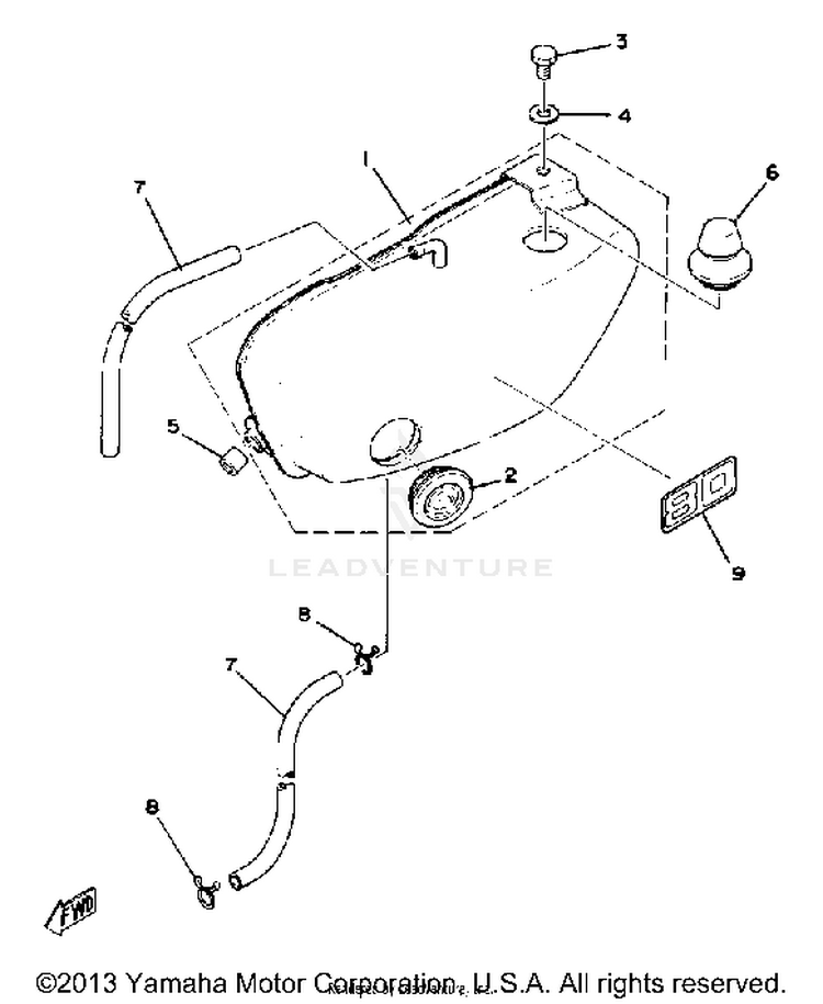Oil Tank Schematic