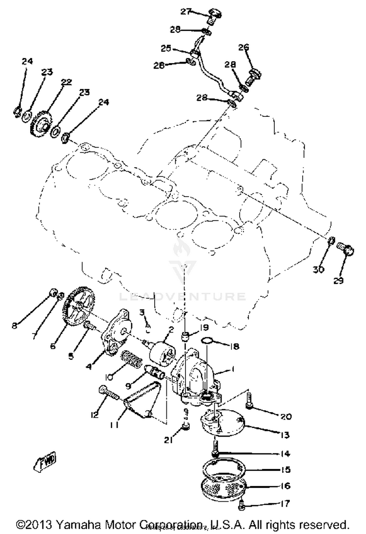 Oil Pump Schematic