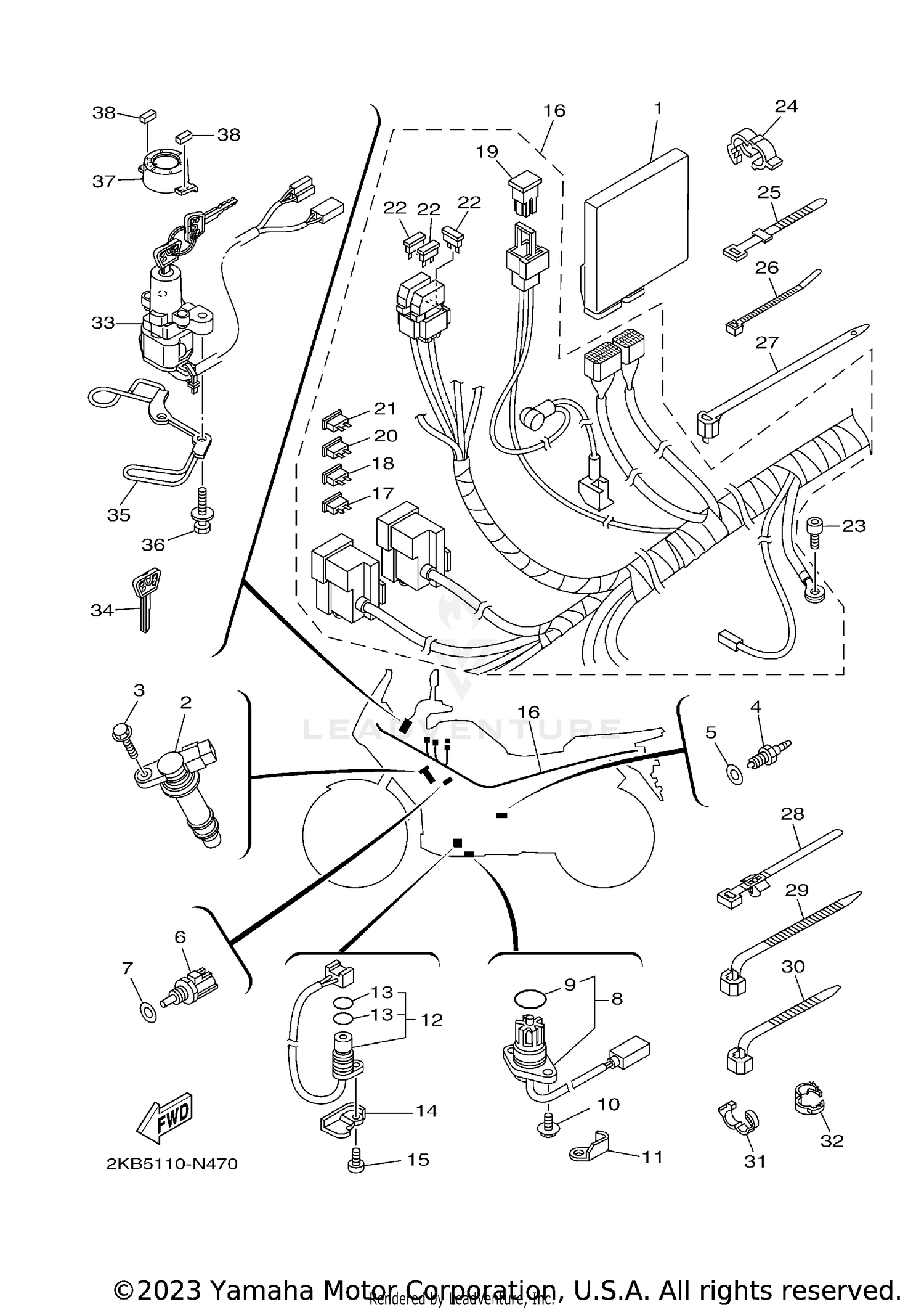 Assembly diagram