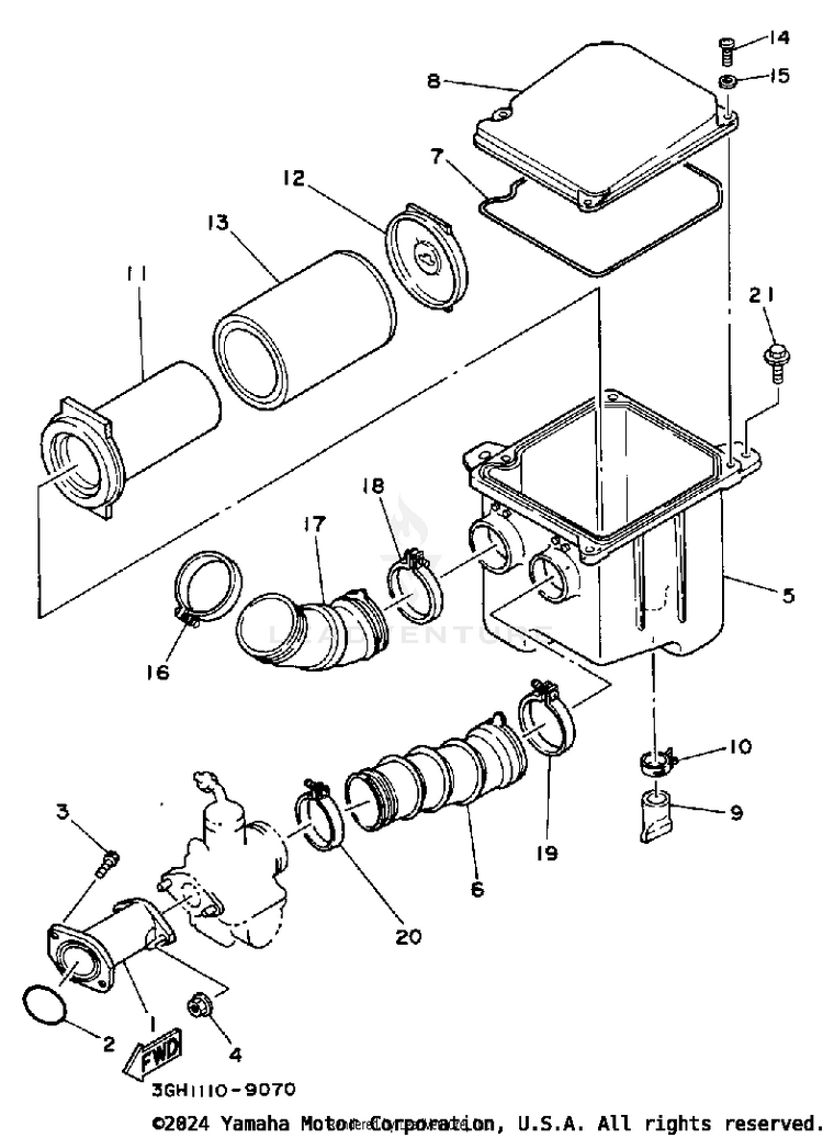 Air Filter Schematic