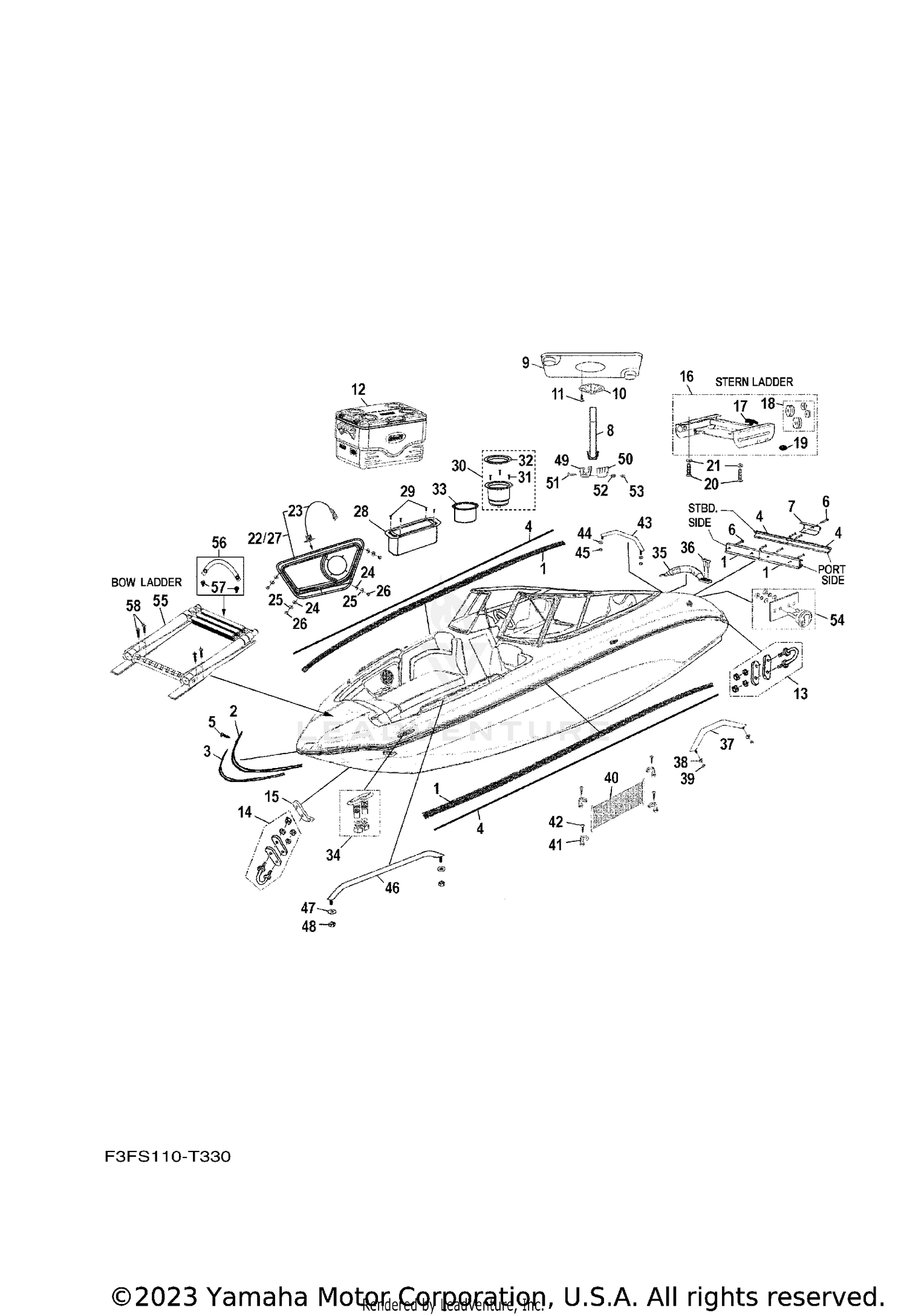 HULL DECK FITTINGS