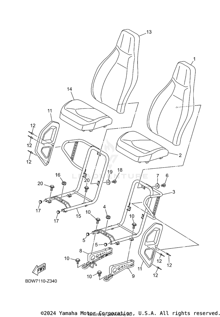 Seat Schematic