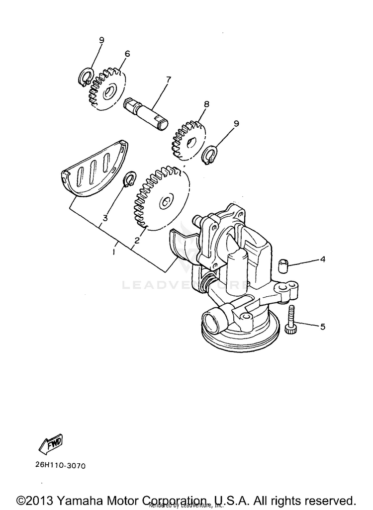 Oil Pump Schematic