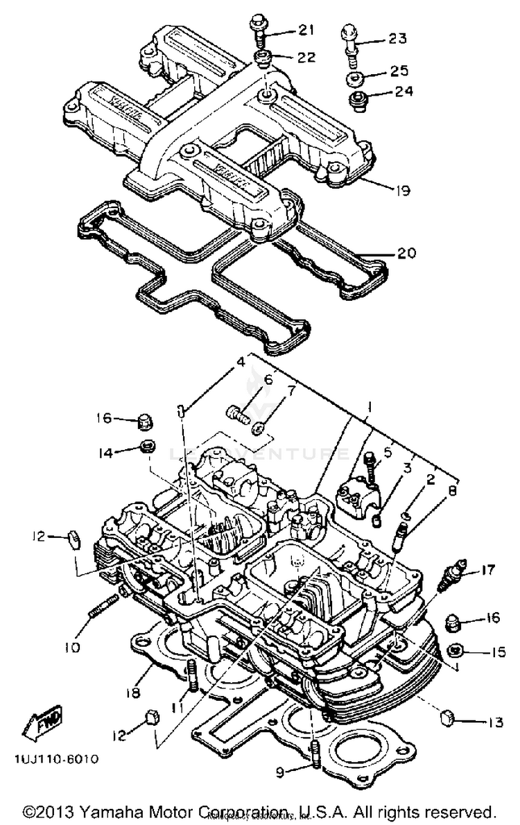 Cylinder Head Schematic
