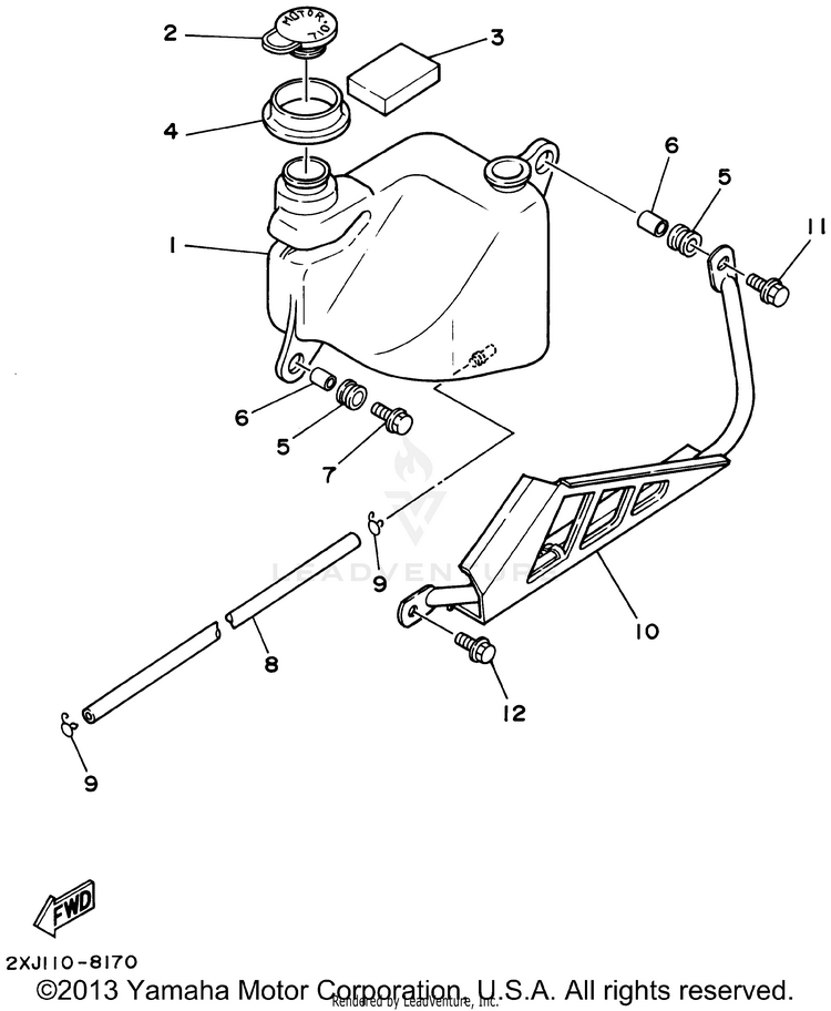 Oil Tank Schematic