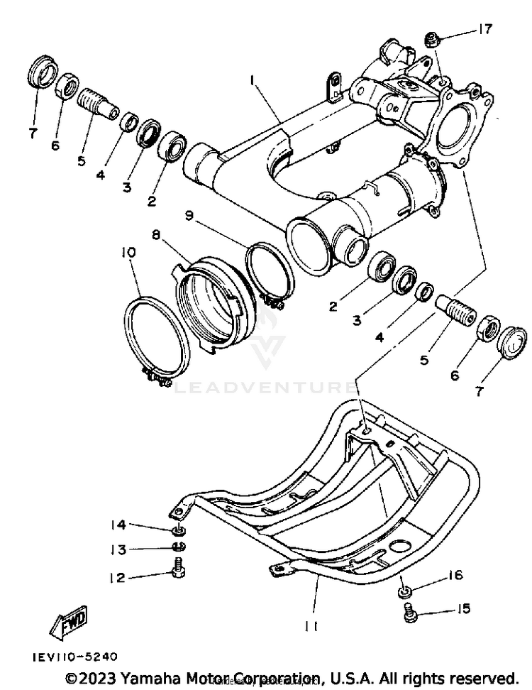 Swing Arm Schematic