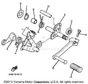 Shift Shaft Pedal Schematic