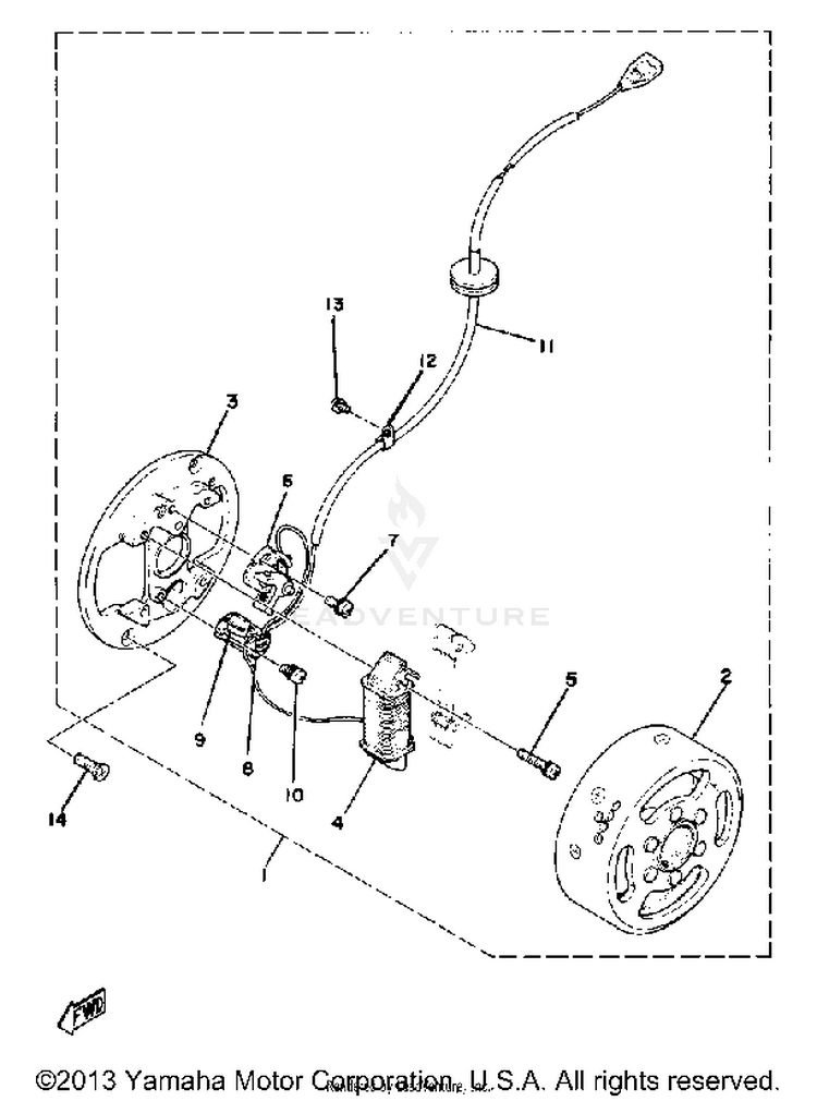 Flywheel Magneto Schematic