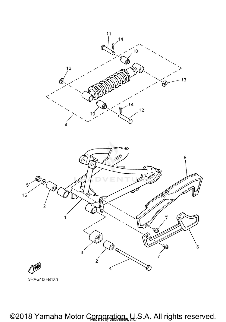 Rear Arm Suspension Schematic