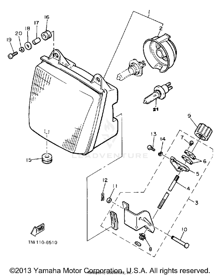 Headlight Schematic