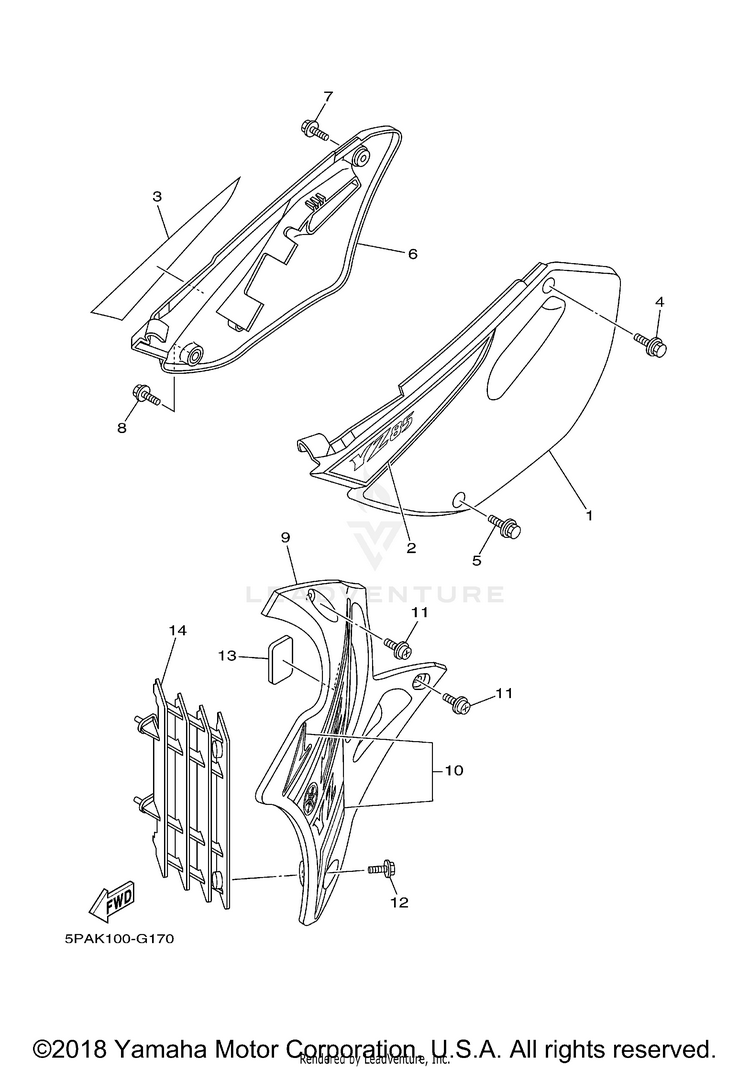 Side Cover Schematic