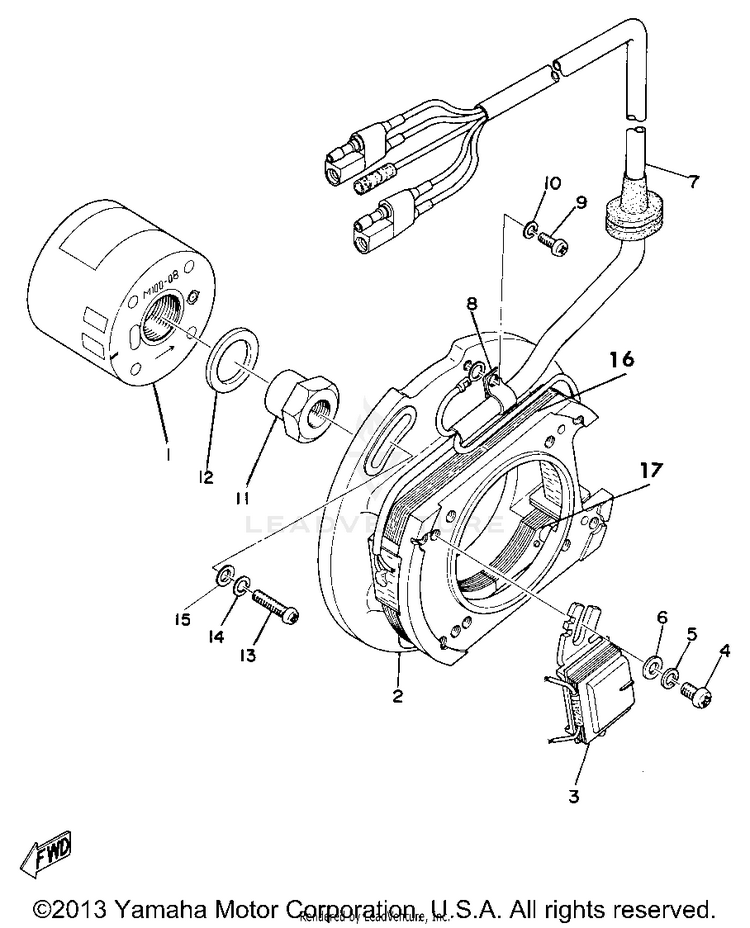 C - D - I - Magneto Schematic