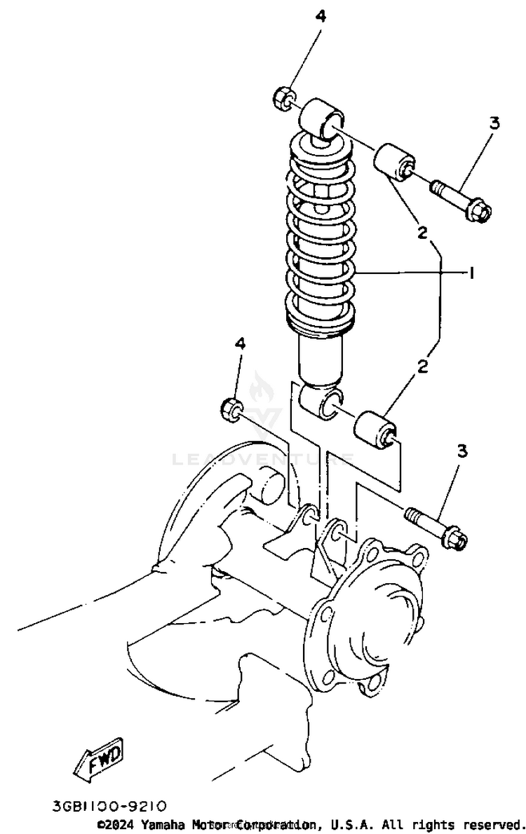 Rear Shocks Schematic