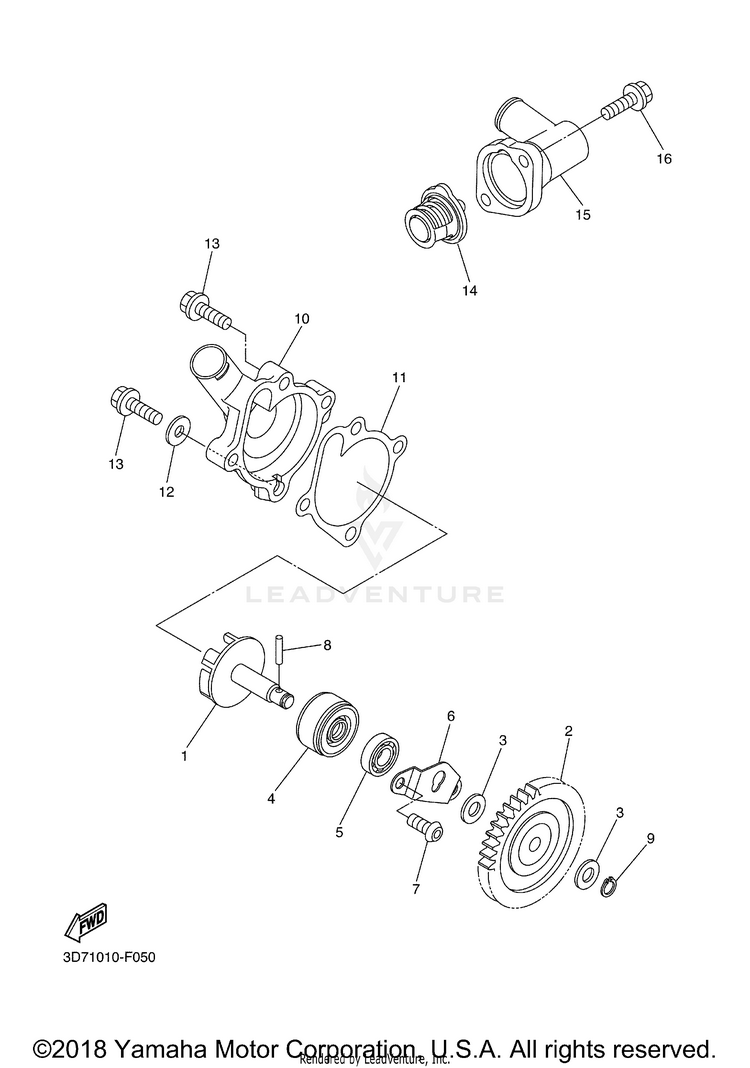 Water Pump Schematic