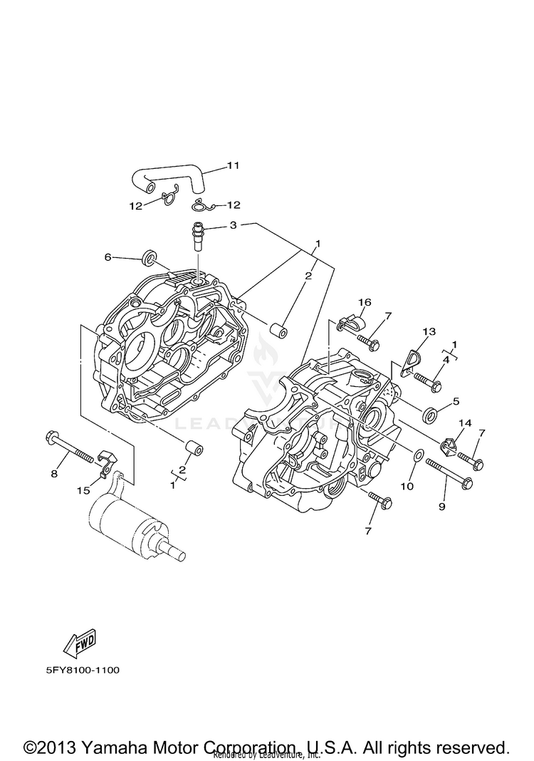 Crankcase Schematic